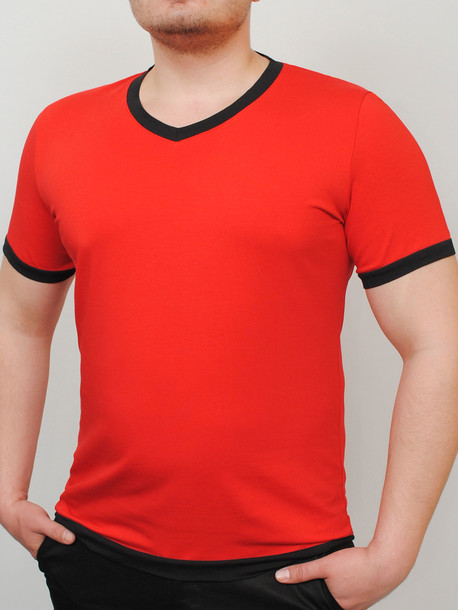 MEN  футболка красный