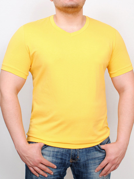 MEN  футболка yellow