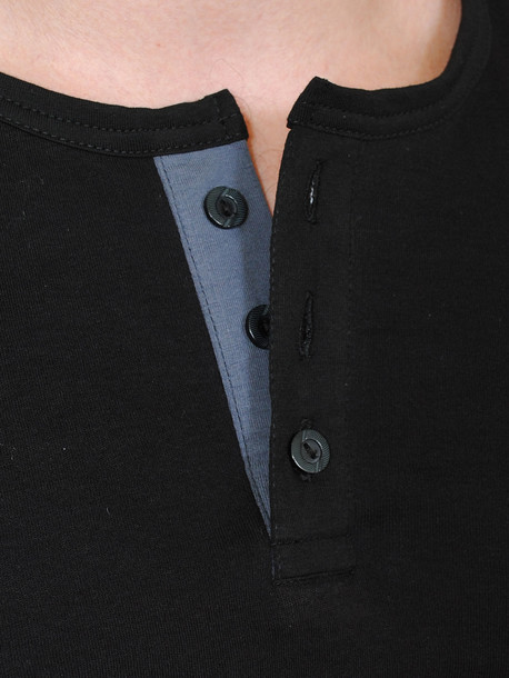 ODYSSEY футболка  длинный рукав черный с графитом