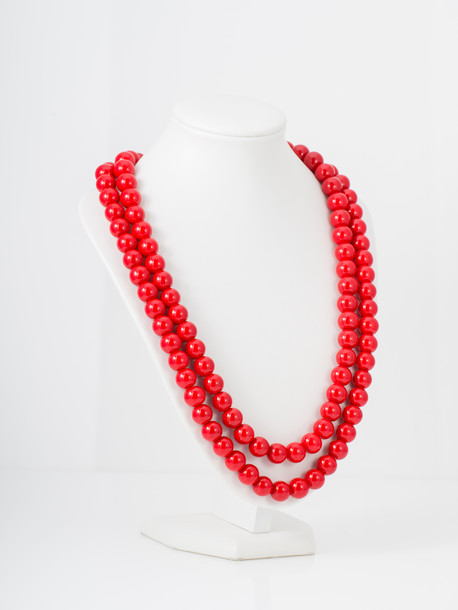 Колье 210 красный