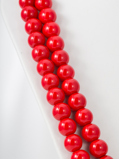 Колье 210 красный