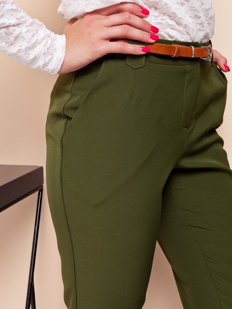 Альба брюки зеленый