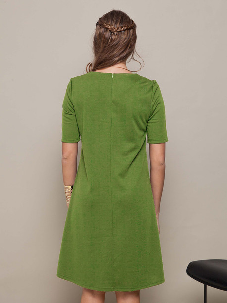 Фабиа платье оливковый