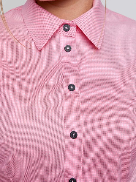Альбина блуза-рубашка розовый