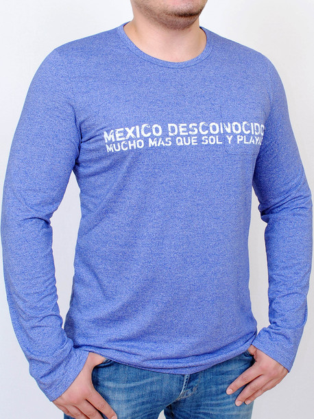 MEXICO LONG футболка длинный рукав т.синий