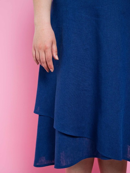 Нова юбка синий