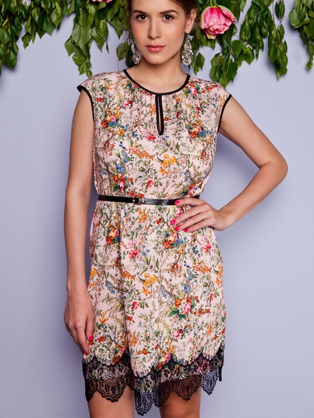 Андора платье персиковый