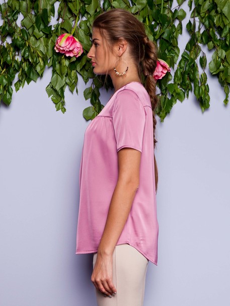 Таволара блуза розовый