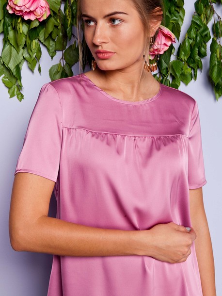 Таволара блуза розовый