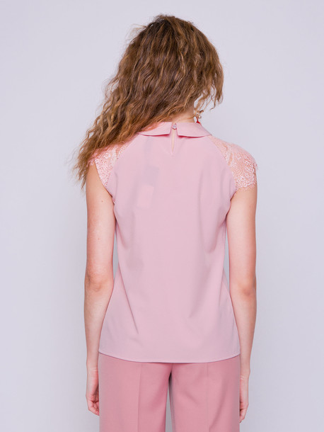 Аврора блуза розовый персик