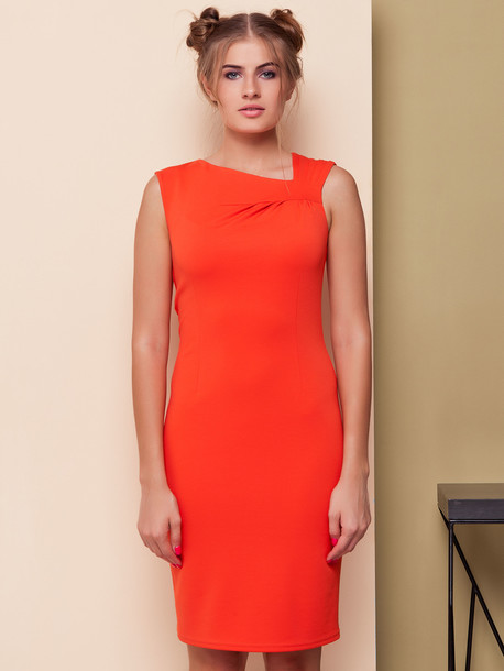 Шарлотта платье оранжевый