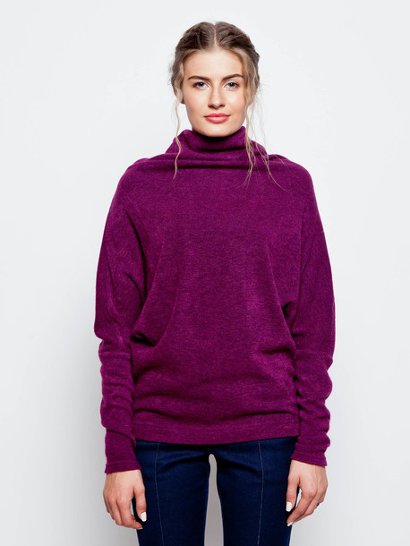 Рони свитер фиолетовый