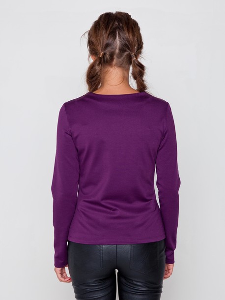 Берта блуза фиолетовый