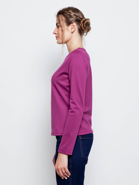 Берта блуза лиловый