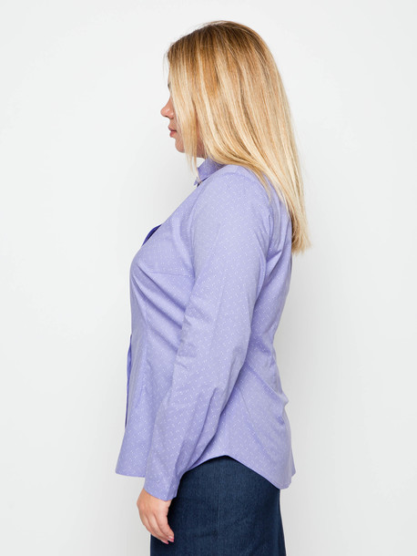 Анжа блуза лаванда