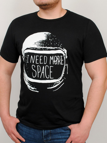 SPACE футболка черный