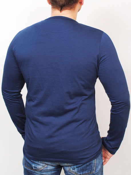 BROOKLYN LONG футболка длинный рукав синий