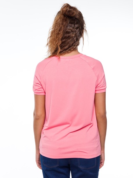 Эллипс футболка розовый