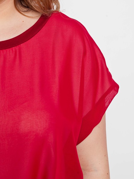 Самира блуза рубин