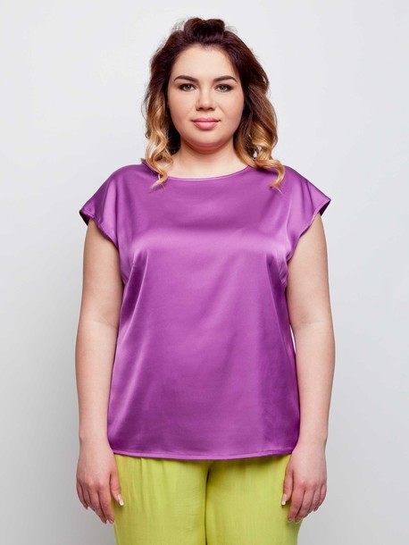 Герда блуза фиолетовый