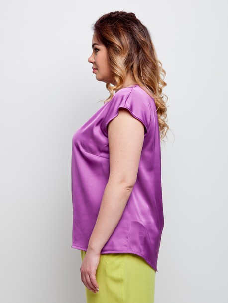 Герда блуза фиолетовый
