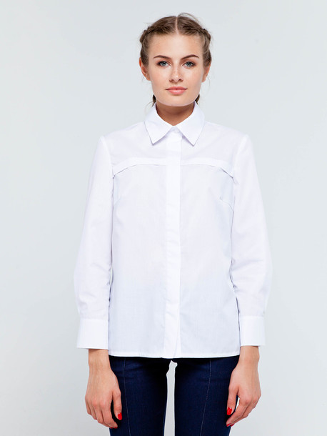 Смилла блуза белый