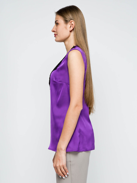 Мариша блуза фиолетовый