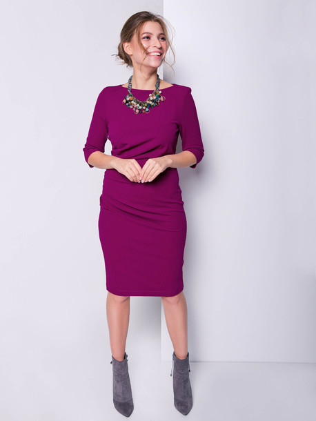 Лэджэр 2018 платье пурпур