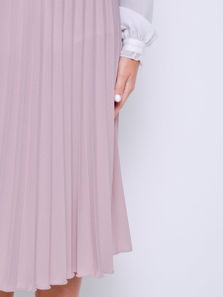 Маэлла юбка розово-серый