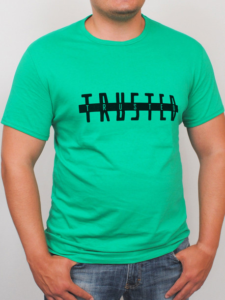 TRUSTED футболка салатовый