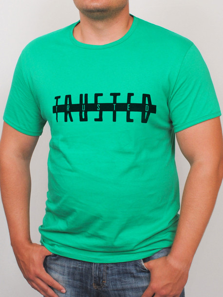 TRUSTED футболка салатовый