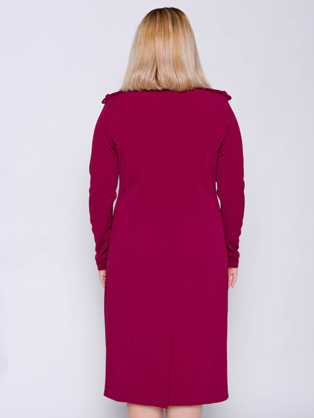 Вики TRAND платье рубин