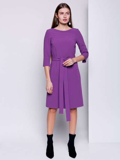Полина платье фиолет