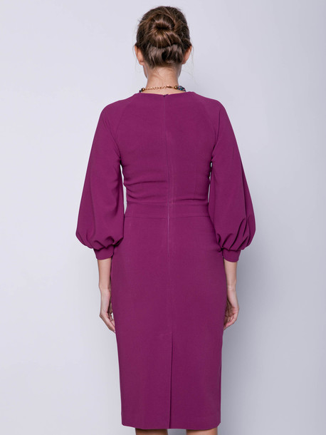 Вивьен  платье пурпур