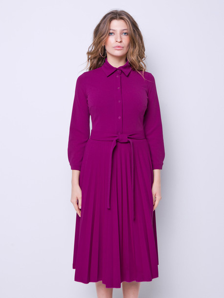 Евгения платье пурпур