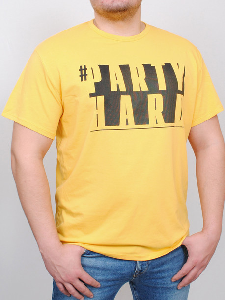 BIG PARTY футболка желтый