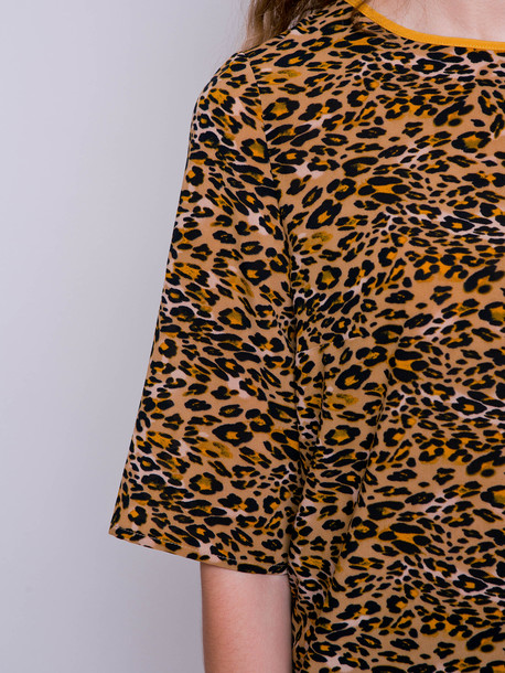 Нани блуза леопард
