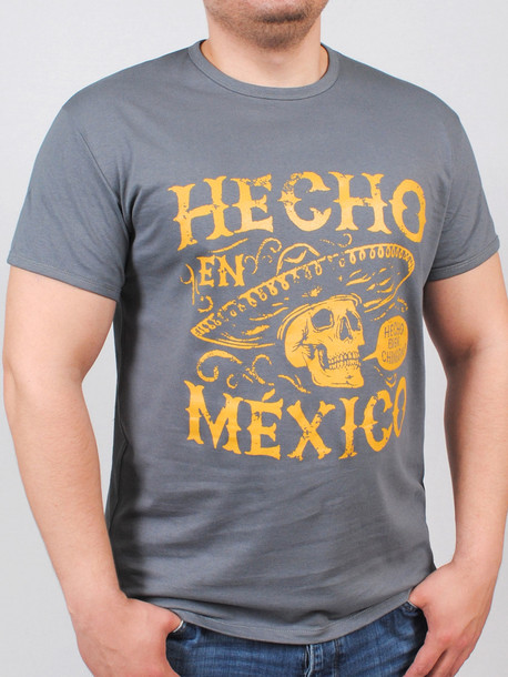 BIG MEXICAN футболка серый
