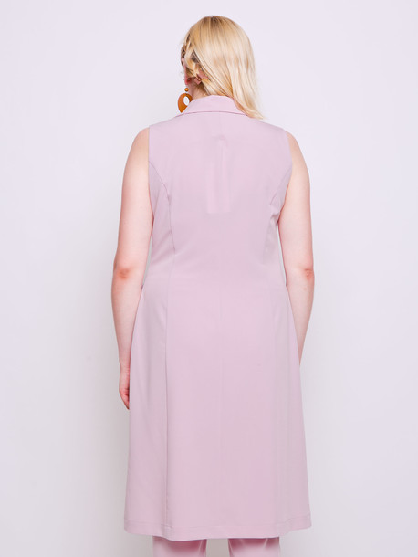 Элфи платье-жилет фламинго