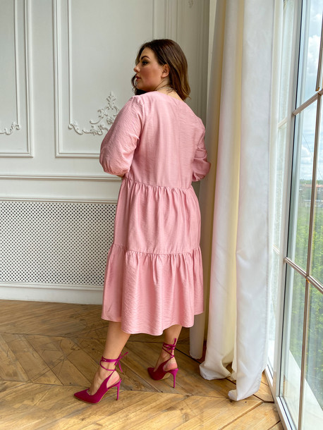 Шерити TRAND платье розовый