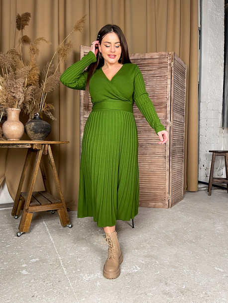 Милена TRAND платье зеленый