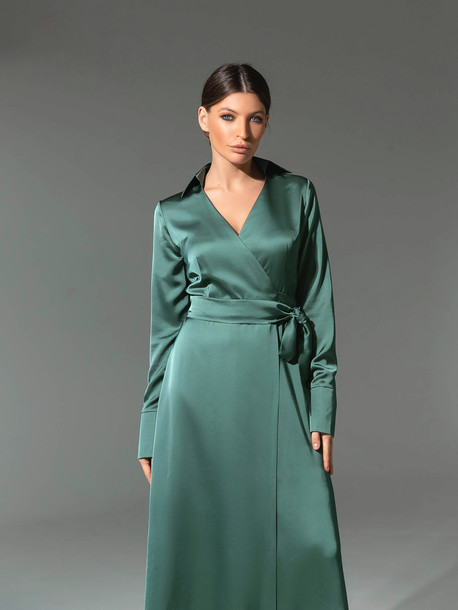 Муза GRAND платье зеленый