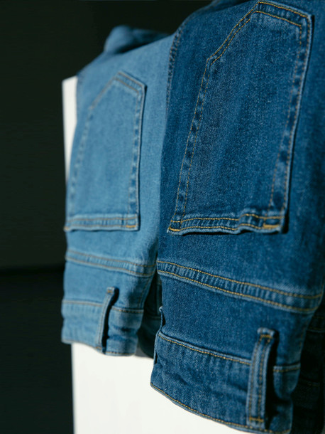 Классика TRAND джинсы широкие синий